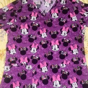 Disney scrub top unisex